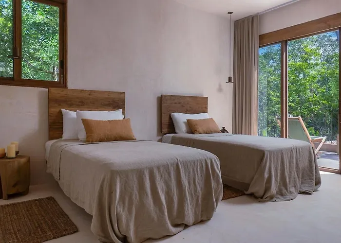 3br In Gated Community With Private Rooftop Plunge Pool, Grill & Shared Pool Tulum