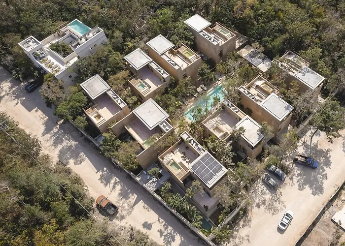 3br In Gated Community With Private Rooftop Plunge Pool, Grill & Shared Pool Tulum
